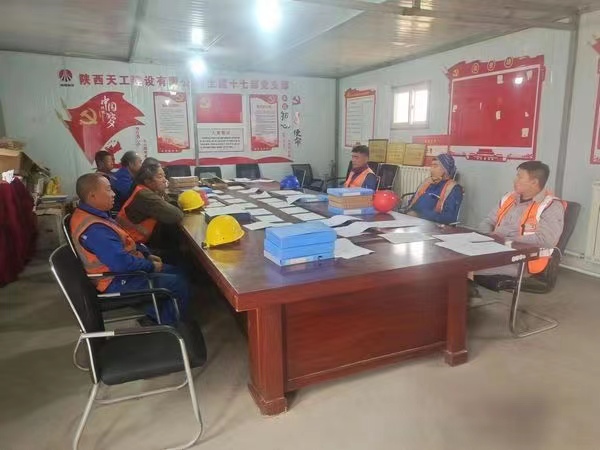 陜煤建設(shè)天工公司土建十七項目部：強化責任落實，緊抓安全生產(chǎn)