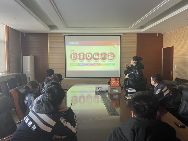 陜煤建設洗選煤運營公司神渭首端運營項目部： 健康無小事 預防做在前