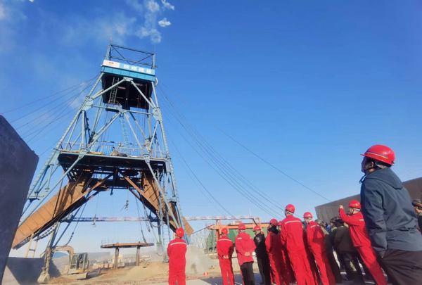 陜煤建設(shè)礦建二公司第六項目部今日動土開挖