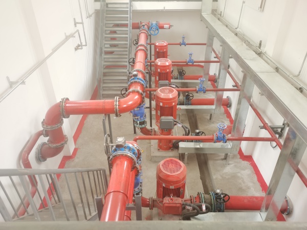 陜煤建設(shè)機(jī)電安裝公司提前15天順利完成地面消防水池泵房工程