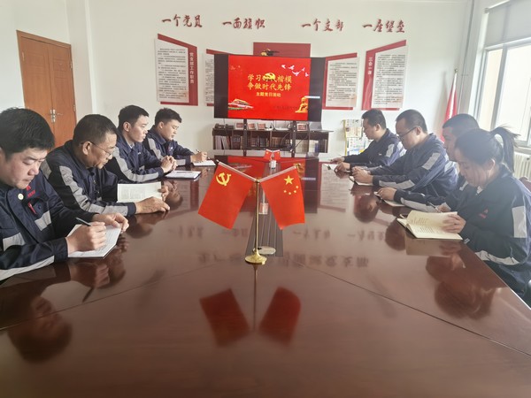陜煤建設(shè)洗選煤運(yùn)營(yíng)公司神渭蒲城運(yùn)營(yíng)項(xiàng)目部黨支部開(kāi)展：“學(xué)習(xí)先進(jìn)楷模  爭(zhēng)做時(shí)代先鋒”主題黨日活動(dòng)