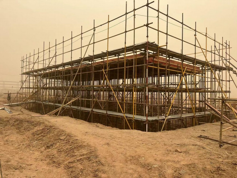 無懼高溫！奮戰(zhàn)當(dāng)“夏” 項目建設(shè)“熱浪滾滾”