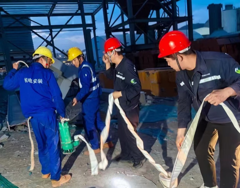 陜煤建設(shè)機電安裝公司：聞“汛”而動，筑牢防汛度汛安全防線