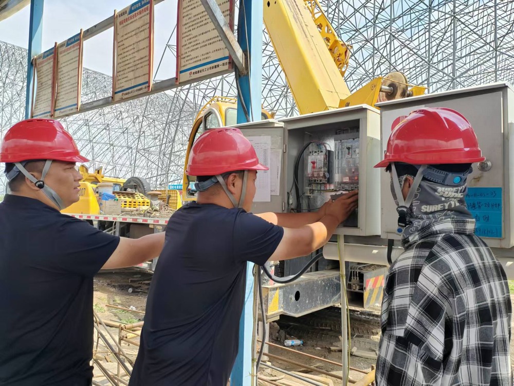 陜煤建設天工公司新疆第一項目部：四步驟，“汛”速筑牢安全堤