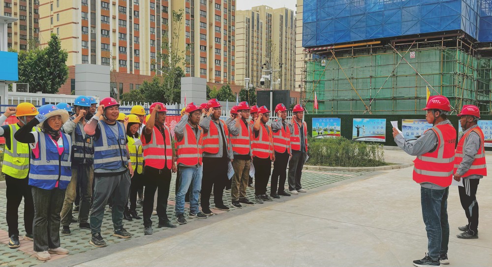 陜煤建設天工公司土建第十一項目部：合“三力”，筑牢安全防線