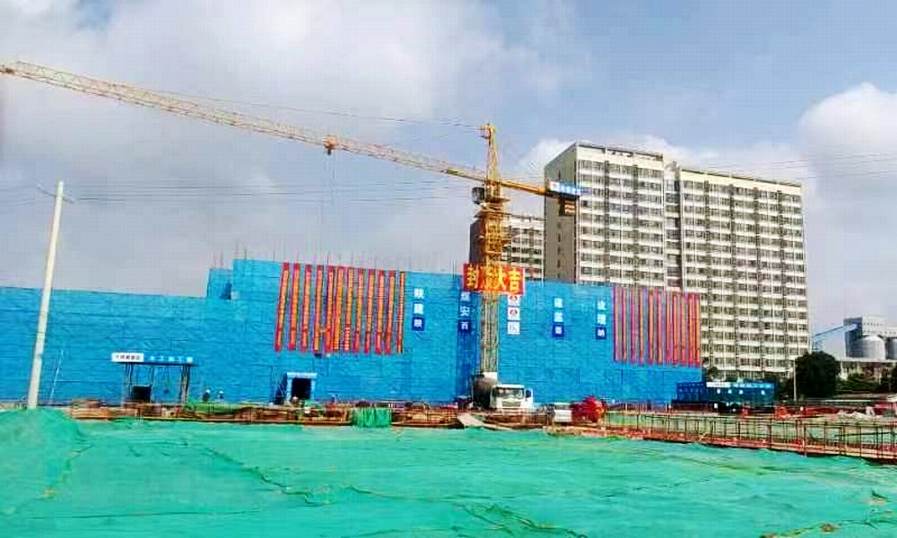 陜煤建設(shè)渭南分公司承建的陜西彬長(zhǎng)文家坡救援中隊(duì)基地項(xiàng)目工程順利頂