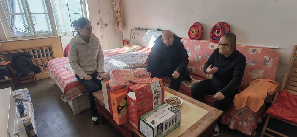 陜煤建設(shè)天工公司：辭舊迎新送溫暖，殷殷關(guān)懷暖人心