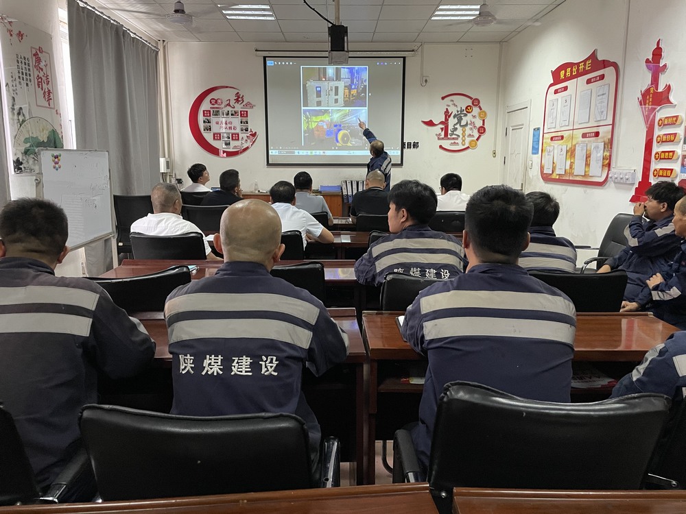 陜煤建設洗選煤運營公司檸條塔運營項目部：安全生產(chǎn)常抓不懈，手指口述挖掘潛能