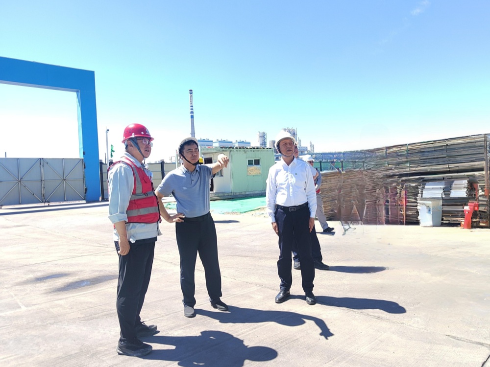 陜煤集團(tuán)副總經(jīng)理宋召軍深入天工公司基層項(xiàng)目檢查指導(dǎo)