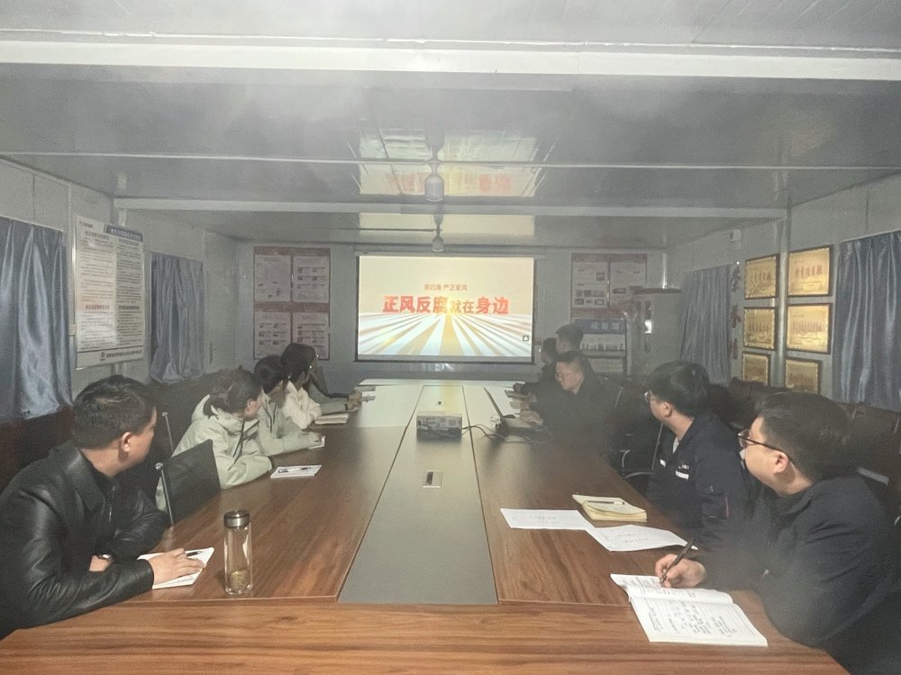 作風建設(shè)+風險防控=發(fā)展加速度——陜煤建設(shè)韓城分公司土建六項目部的“廉潔方程式”