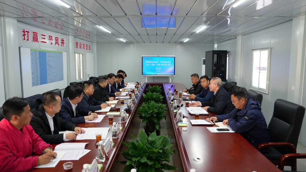 陜煤集團(tuán)副總經(jīng)理宋召軍一行深入陜煤建設(shè)礦建三公司基層項目部檢查指導(dǎo)